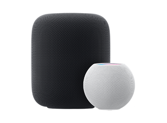 HomePod (2nd generation) and HomePod mini